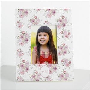 Blush  Bloom Personalized 4x6 Photo Frame- Vertical - 55999-V