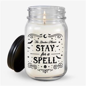 Personalized Pinkoween Mason Jar Candle by Jessie James Decker - 56086
