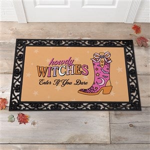 Kittenish Personalized Pinkoween Doormat- 20x35 - 56091-M
