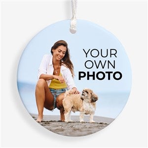 Your Own Photo Personalized Ornament- 2.85quot; Glossy - 1 Sided - 56325-1