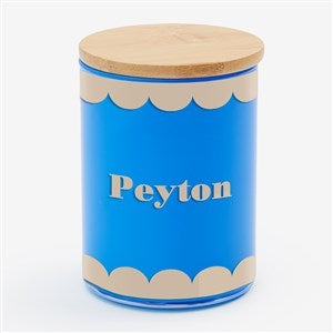 Scallop Personalized Color Splash 12oz Candle - Silver Sands - 56364-SS