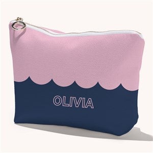 Scallop Me Pretty Personalized Makeup Bag - 56445