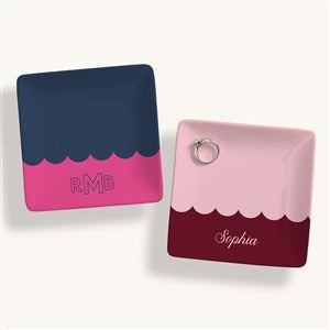 Scallop Me Pretty Personalized Ring Dish - 56446