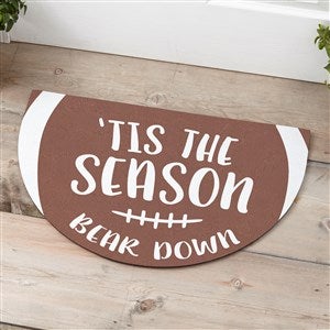 Football Season Personalized Half Round Doormat - 56542