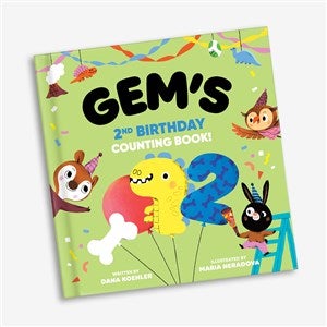 Birthday Counting Personalized Book - 56547D