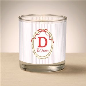 Personalized Striped Initial Candle by Jessie James Decker - 56574
