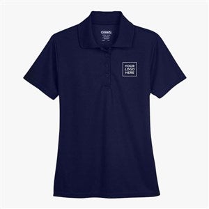 Custom Core365 Womens Origin Performance Piqué Polo - Navy - 56639