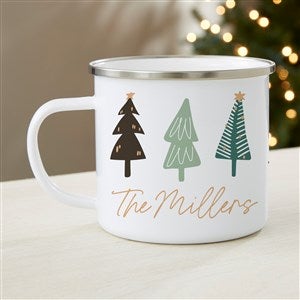 Christmas Aspen Personalized Enamel Mug - Large - 56678-L