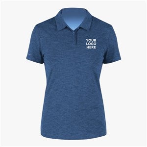 Custom Womens Anetik Low Pro Tech Polo - Navy Heather - 56705
