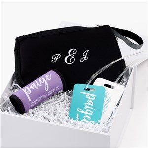 Scripty Style Personalized Travel Gift Set For Her - 56739