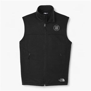 Custom Mens The North Face® Ridgewall Soft Shell Vest - Black - 56753
