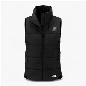 Custom Womens The North Face® Everyday Insulated Vest - Black - 56764