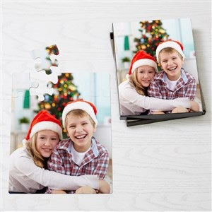 Family Christmas Photo Personalized 25 Pc Photo Puzzle - Vertical - 56886-25V