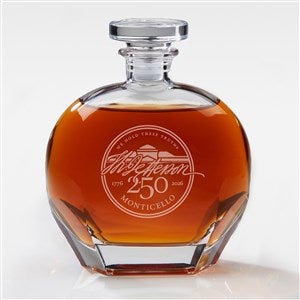 United States 250th Birthday Luigi Bormioli® Engraved Whiskey Decanter - 57031