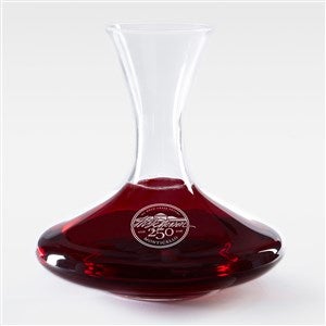 United States 250th Birthday Luigi Bormioli® Engraved Captains Wine Decanter - 57033