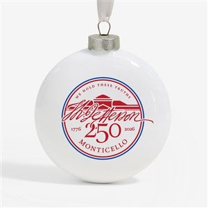United States 250th Birthday Personalized 3D Ornament - 57036