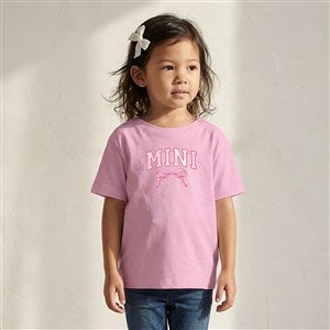 Personalized Floral Bow Toddler Shirts by Jessie James Decker - 57326-TT