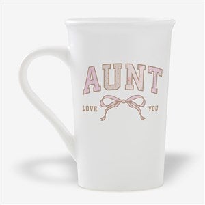 Personalized Floral Bow Latte Mug by Jessie James Decker - 57333-U