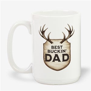 Hunting Trophy Personalized Coffee Mug 15 oz.- White - 57416-L