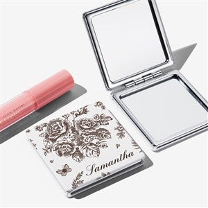 Toile Edit Personalized Compact Mirror - 57441