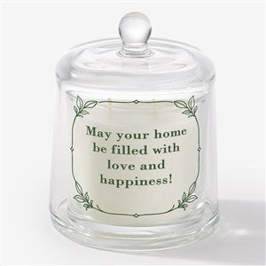 Write Your Own Personalized Cloche Candle - 57475