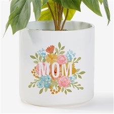 Sweet Blooms Personalized Outdoor Flower Pot-Small - 57491-S
