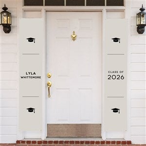 Modern Graduate Personalized Door Banner Set of 2 - 57506