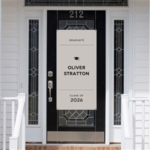 Modern Graduate Personalized Graduation Door Banner - 57508