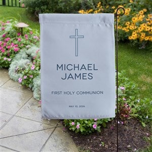 Faithful Communion Personalized Garden Flag - 57513