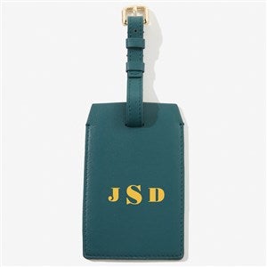 Classic Celebration Personalized Luggage Tag - Teal - 57621-T