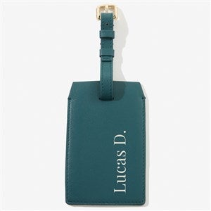 Simple Name Personalized Luggage Tag - Teal - 57622-T
