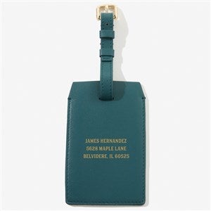 Write Your Own Personalized Luggage Tag - Teal - 57623-T