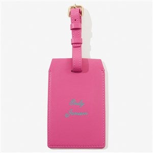 Write Your Own Personalized Luggage Tag - Fuchsia - 57623-F