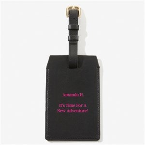 Write Your Own Personalized Luggage Tag - Black - 57623-BLK
