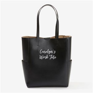 Write Your Own Personalized Tote Bag - Black - 57630-Blk