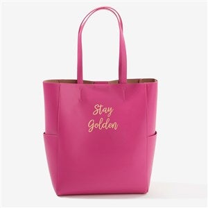 Write Your Own Personalized Tote Bag - Fuchsia - 57630-F