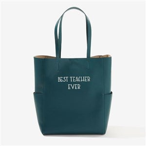 Write Your Own Personalized Tote Bag - Teal - 57630-T