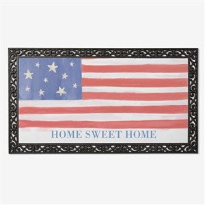 Watercolor Freedom Personalized Oversized Doormat- 24x48 - 57655-O