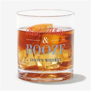 Watercolor Freedom Personalized Unbreakable Tritan Whiskey Glass - 57661