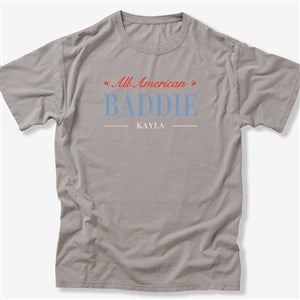 Watercolor Freedom Personalized Hanes® ComfortWash™ Adult T-Shirt - 57662-CWT
