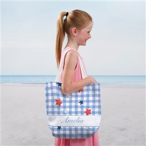 Watercolor Freedom Personalized Terry Cloth Beach Bag- Small - 57665-S