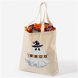 Ghost Town Cuties Personalized Halloween Canvas Tote Bags - 19quot; x 16quot; - 57726-L