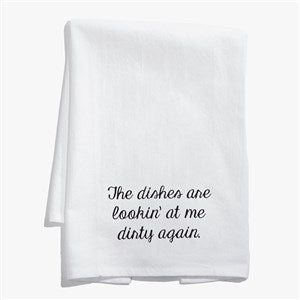 Write Your Own Embroidered Tea Towel - 57822