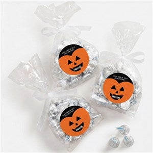 Pick a Face Pumpkin Personalized Treat Stickers - 57850