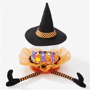 Halloween Alphabet Personalized Candy Jar - 57909-W