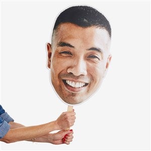 Personalized Photo Head Cutout Sign - 57916