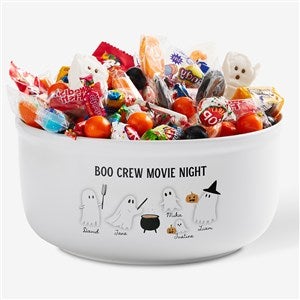 Ghostly Greetings Personalized Halloween Candy Bowl - 57942