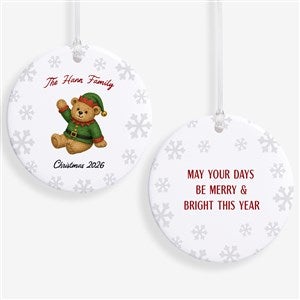 Storybook Christmas Personalized Ornament- 2.85 Glossy - 2 Sided - 58124-2S
