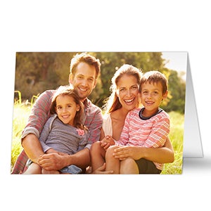 Just Us Holiday Photo Card - Horizontal - Premium - 5817-CH-P