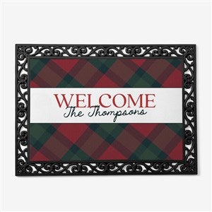 Heritage Christmas Personalized Doormat- 18x27 - 58220